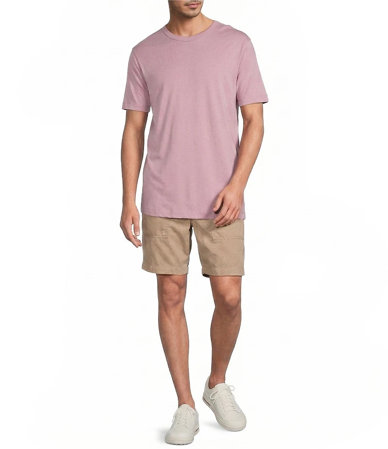Caribbean Solid Cotton Short Sleeve T-Shirt