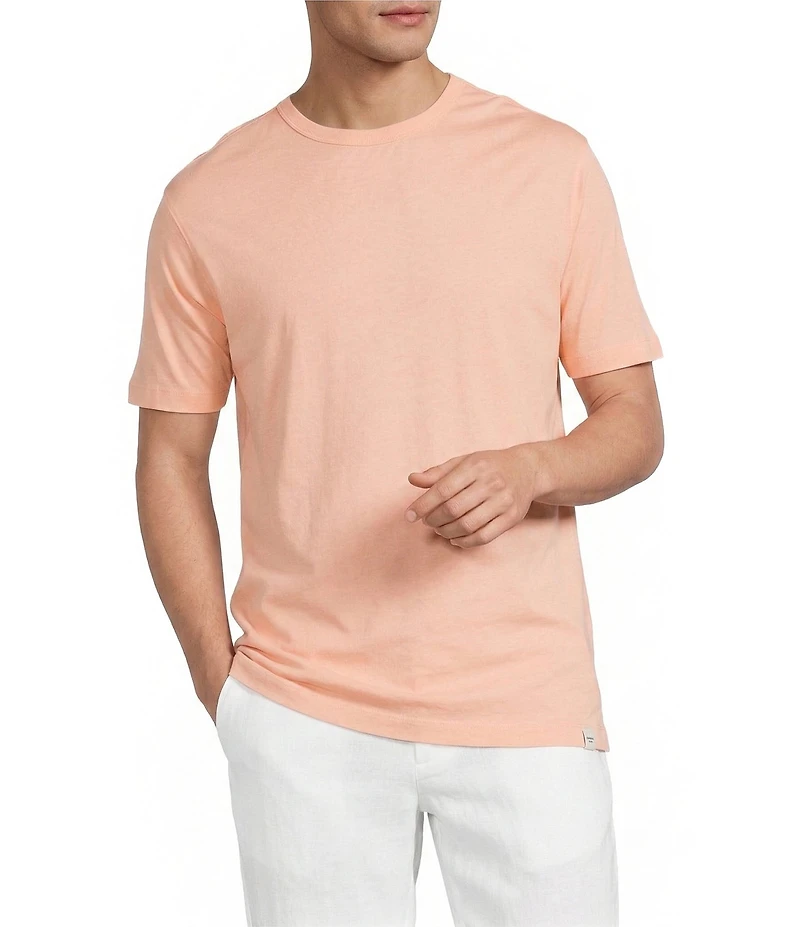 Caribbean Solid Cotton Short Sleeve T-Shirt