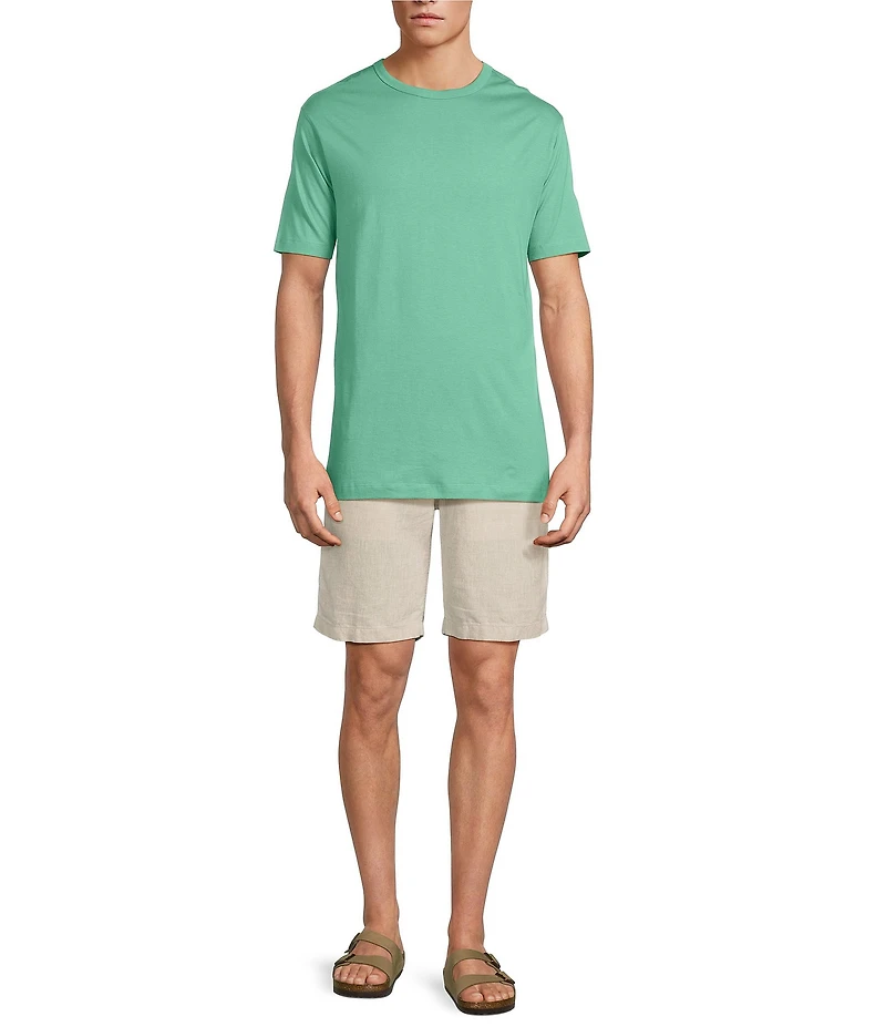 Caribbean Solid Cotton Short Sleeve T-Shirt