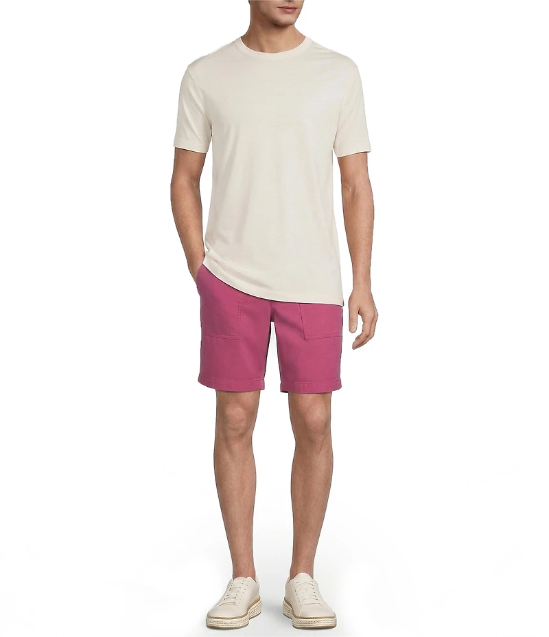 Caribbean Solid Cotton Short Sleeve T-Shirt