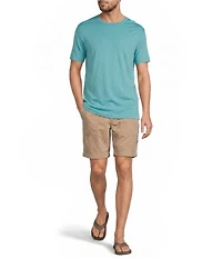 Caribbean Solid Cotton Short Sleeve T-Shirt