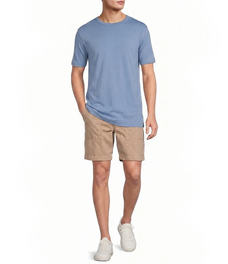 Caribbean Solid Cotton Short Sleeve T-Shirt