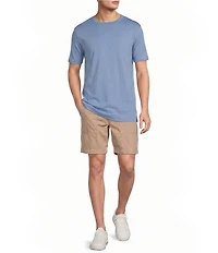 Caribbean Solid Cotton Short Sleeve T-Shirt