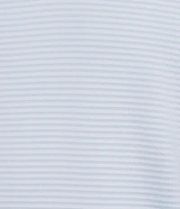 Caribbean Solid Seersucker Short Sleeve Polo Shirt