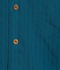 Caribbean Solid Short Sleeve Woven Shirt