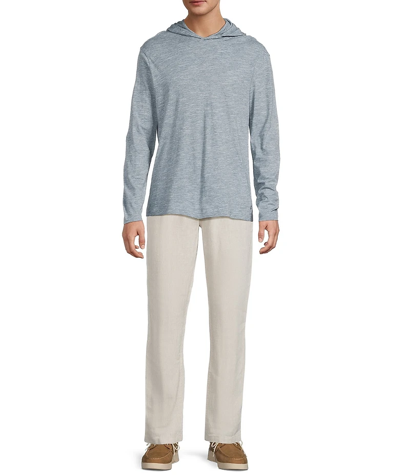 Caribbean Space Dye Heather Long Sleeve Hoodie