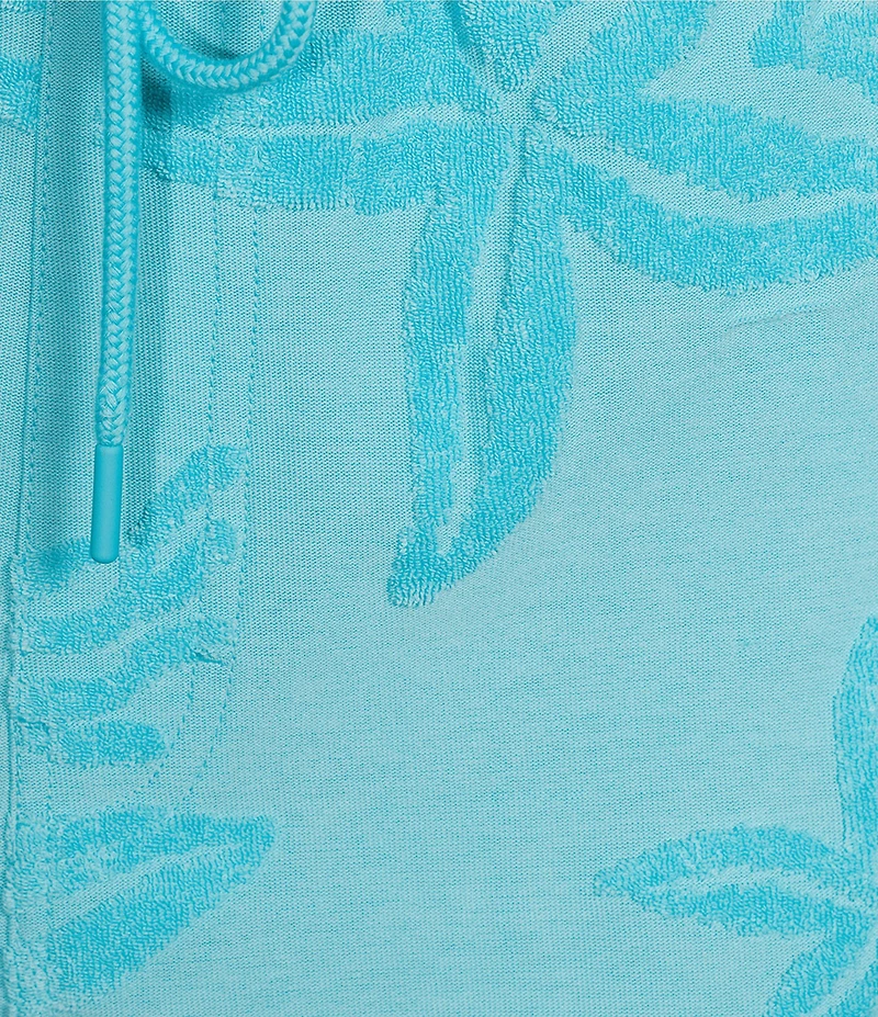 Caribbean Starfish Terry 7#double; Inseam Knit Shorts