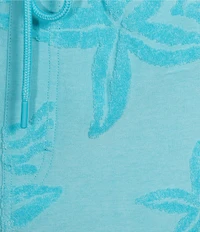 Caribbean Starfish Terry 7#double; Inseam Knit Shorts