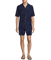 Caribbean Starfish Terry Short Sleeve Knit Shirt