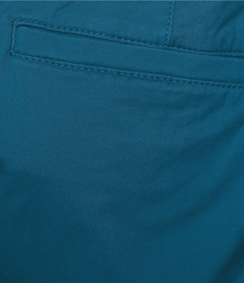 Caribbean Turtle Tonal Embroidery 7#double; Inseam Shorts