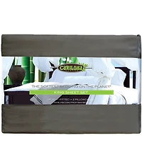 Cariloha Viscose Made of Bamboo Resort Split King Sheet Set