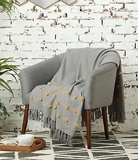 carol & frank Tabb Tufted Textured Throw Blanket