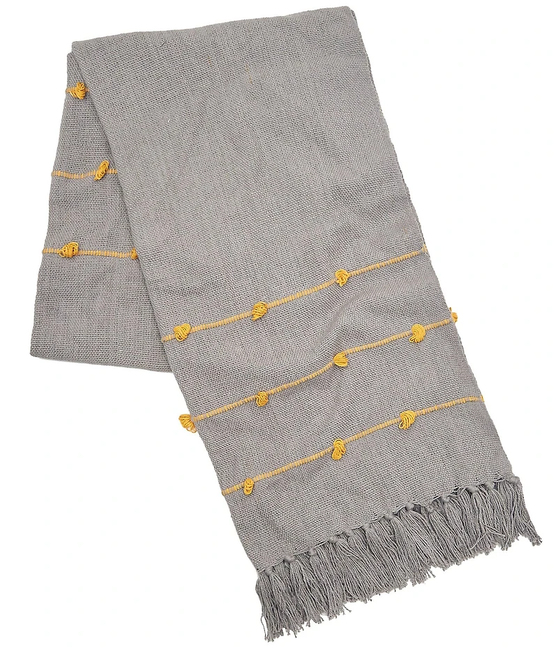 carol & frank Tabb Tufted Textured Throw Blanket