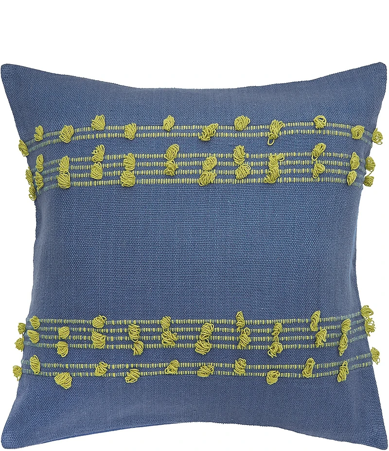 carol & frank Tabb Tufted Textured Stripe Throw Pillow
