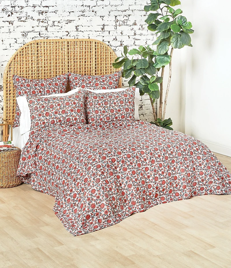 carol & frank Colley Floral Quilt