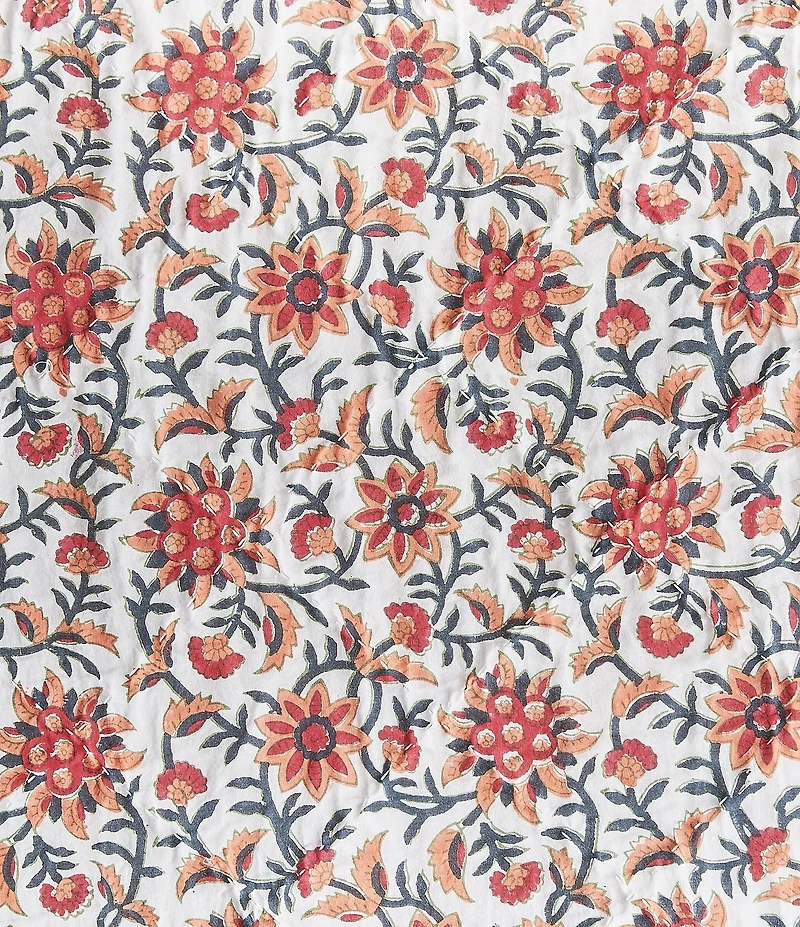 carol & frank Colley Floral Quilt