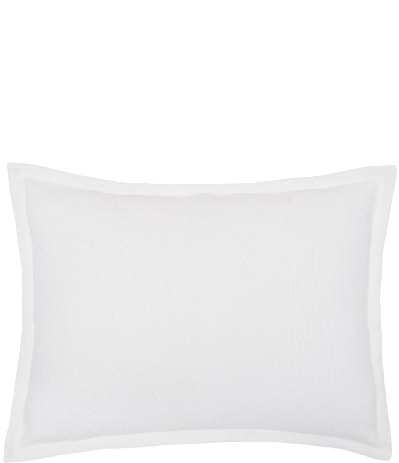 carol & frank Monroe Herringbone Pillow Sham