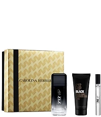 Carolina Herrera 212 VIP Black Men's 3-pc Gift Set