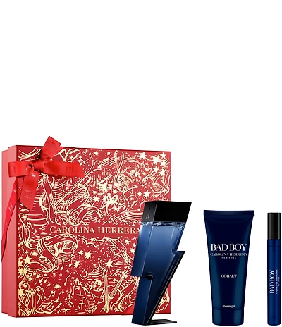 Carolina Herrera Bad Boy Cobalt Eau de Parfum 3-Piece Gift Set