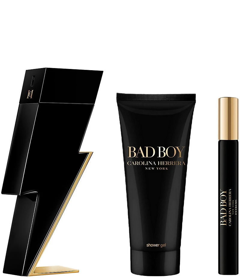 Carolina Herrera Bad Boy Eau de Toilette 3-Piece Gift Set