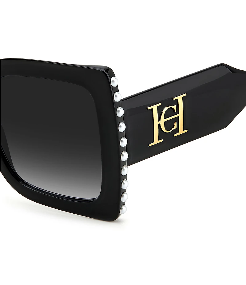 Carolina Herrera CH0001 55mm Square Statement Sunglasses