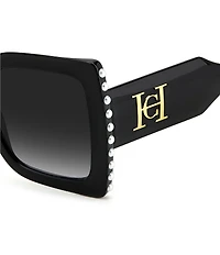 Carolina Herrera CH0001 55mm Square Statement Sunglasses