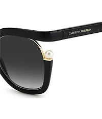 Carolina Herrera Women's CH0003 55mm Pearl Oval Sunglasses
