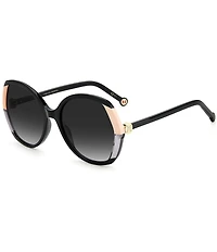 Carolina Herrera Women's Ch0051 58mm Black Geometric Sunglasses