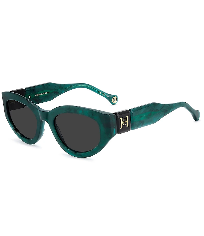Carolina Herrera Women's HER 0370/S 52mm Oval Sunglasses