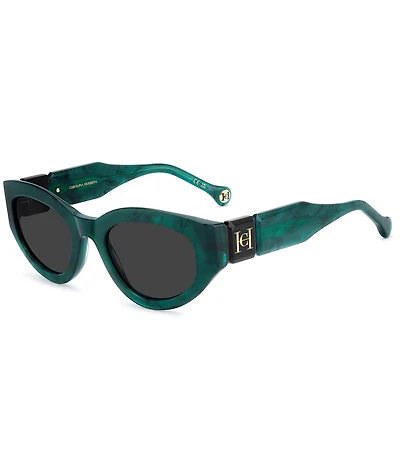 Carolina Herrera Women's HER 0370/S 52mm Oval Sunglasses