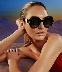 Carolina Herrera HER0126/S Geometric Oval Sunglasses