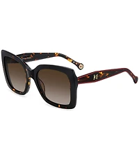 Carolina Herrera Women's HER0258 54mm Havana Square Sunglasses