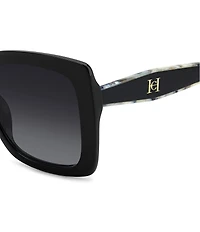 Carolina Herrera Women's HER0258 54mm Square Two Tone Sunglasses