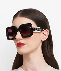 Carolina Herrera Women's HER0322/S 50mm Square Sunglasses