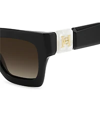 Carolina Herrera Women's HER0328/S 49mm Square Sunglasses