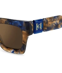 Carolina Herrera Women's HER0328/S 49mm Square Sunglasses