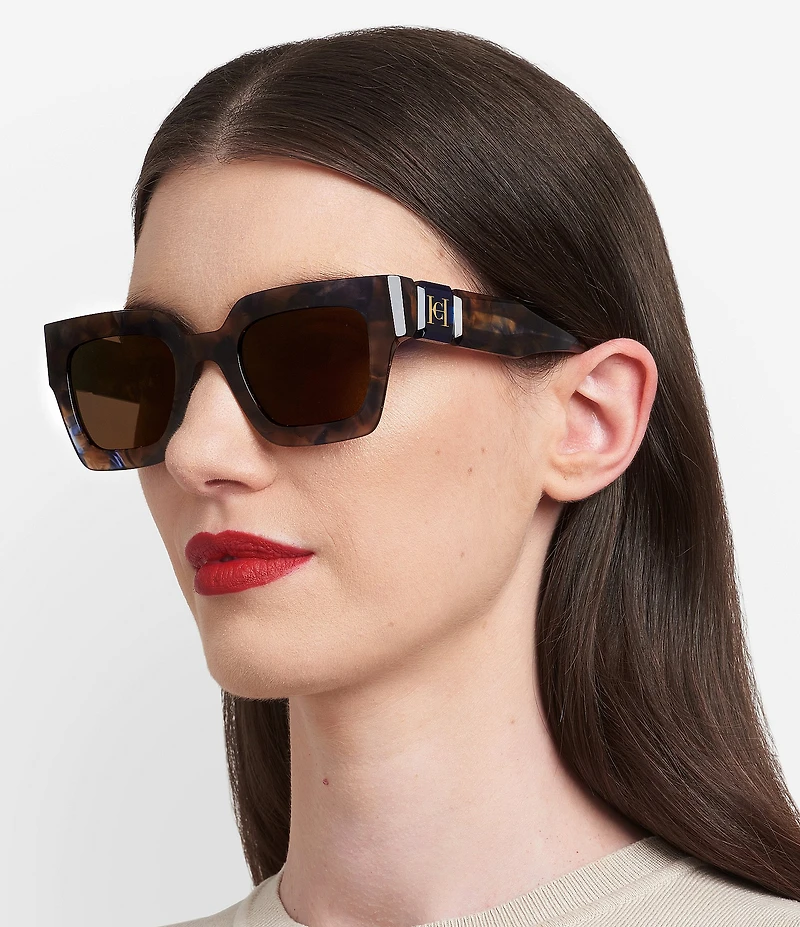 Carolina Herrera Women's HER0328/S 49mm Square Sunglasses