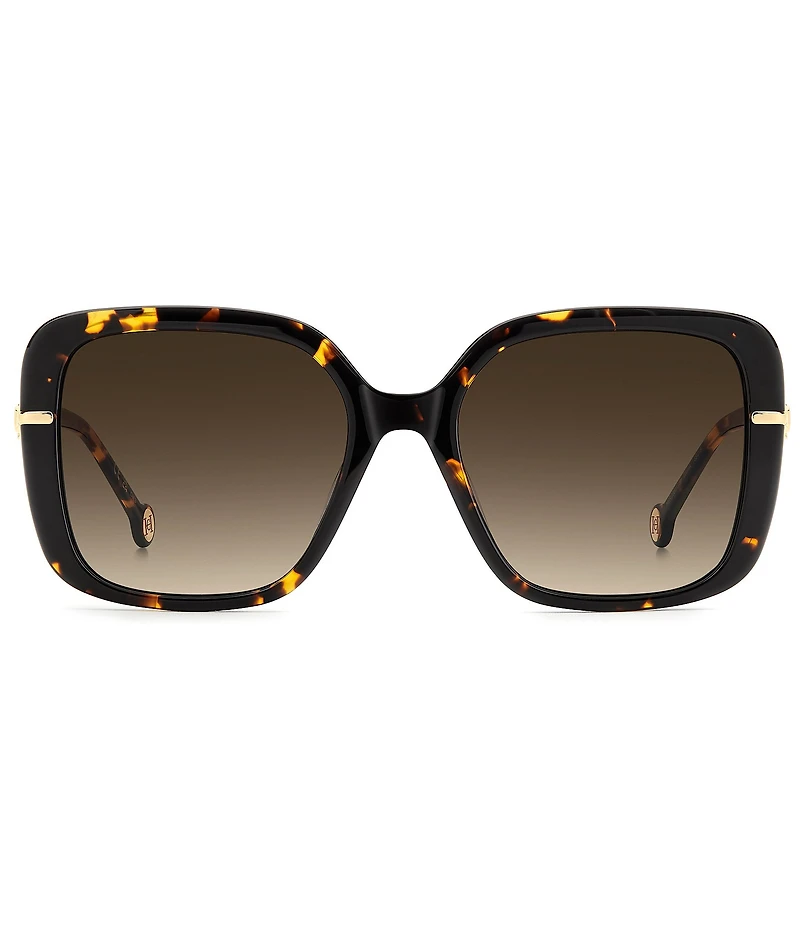 Carolina Herrera Women's HER0380/G/S 55mm Square Sunglasses