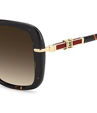 Carolina Herrera Women's HER0380/G/S 55mm Square Sunglasses