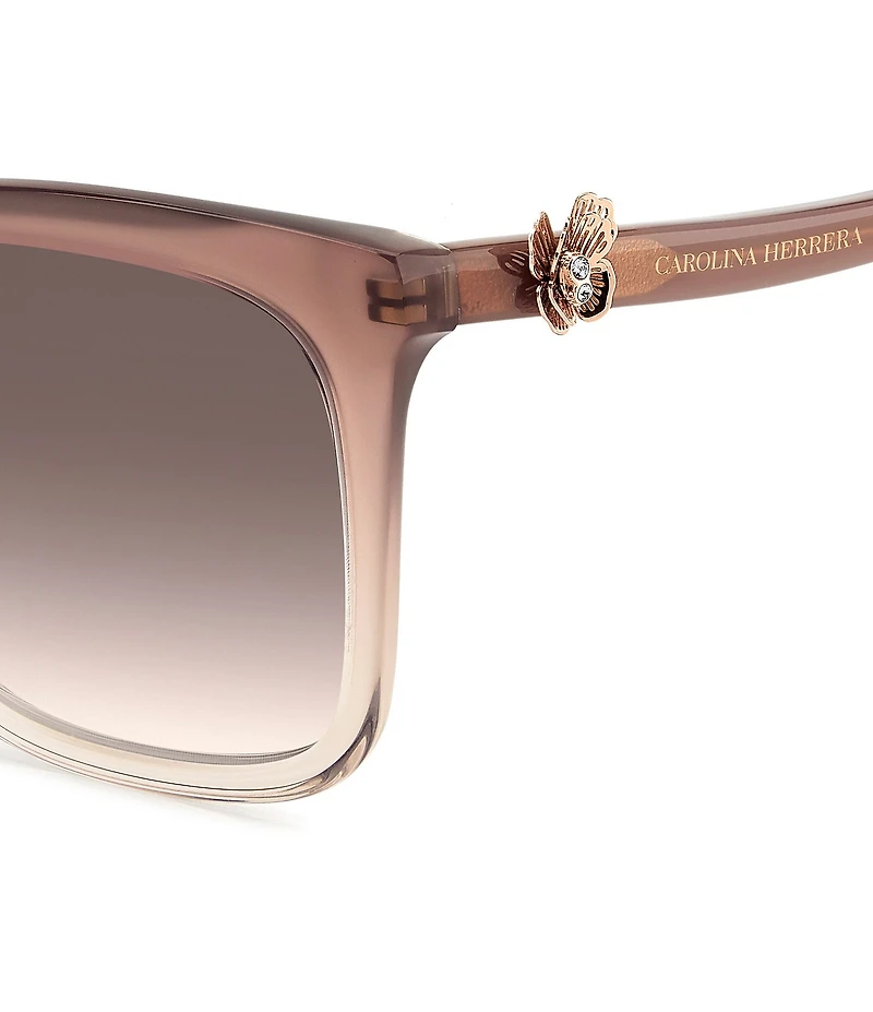 Carolina Herrera Women's HER0394/G/S 55mm Rectangle Sunglasses