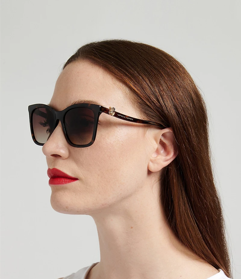 Carolina Herrera Women's HER0394/G/S 55mm Rectangle Sunglasses