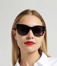 Carolina Herrera Women's HER0394/G/S 55mm Rectangle Sunglasses