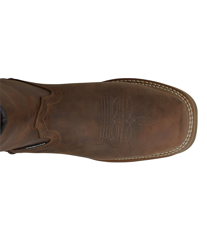 Carolina Men's 10#double; Anchor Waterproof Composite Roper Work Boots