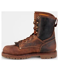 Carolina Men's 28 Series 8#double; Waterproof Leather Kiltie Work Boots