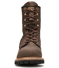 Carolina Men's Elm 8#double; Waterproof Logger Work Boots