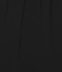 Caroline Rose Matte Crepe Flat Front Elastic Waist Flare Hem Long Skirt