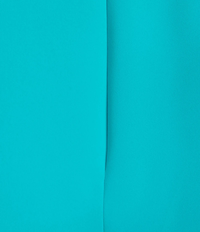 Caroline Rose Plus Matte Crepe Scoop Neck 3/4 Dolman Sleeve Crescent Caftan Top