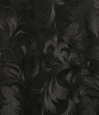 Caroline Rose Plus Size Bella Soiree Embroidered Mesh Lace Scoop Neck 3/4 Bell Sleeve Tunic
