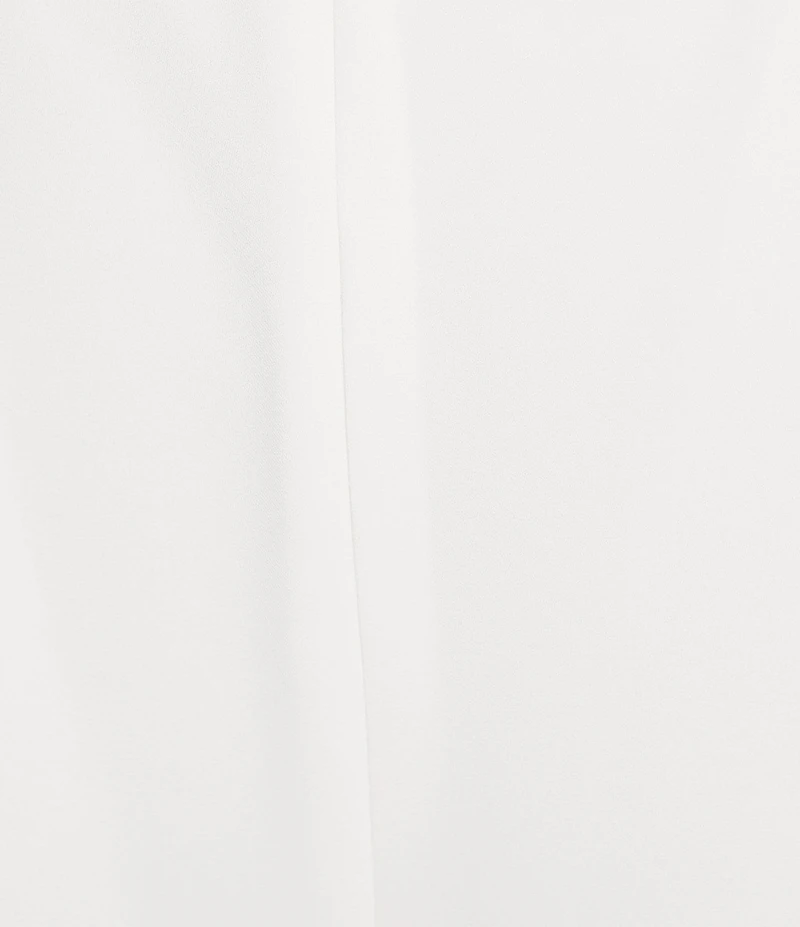 Caroline Rose Plus Size Matte Crepe Pull-On Straight Leg Pants