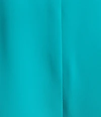 Caroline Rose Plus Size Matte Crepe Pull-On Straight Leg Pants